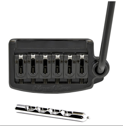 Floyd Rose RT200N Black Rail Tail Tremolo 4 Fender Stratocaster Type Guitars Narrow String Spacing