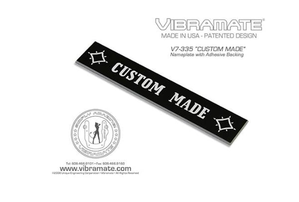 Vibramate V7-335g V7-335e 'Custom Made' Self Stick On, Sign for Gibson / Epiphone ES-335 / es-345