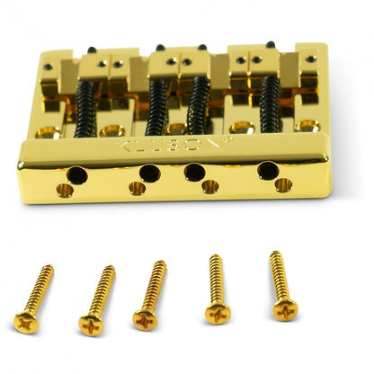 Killer Kluson BADASS Bass Zinc Clone Fender EZ drop-in replacement Bridge Gold Hi Mass & Sustain